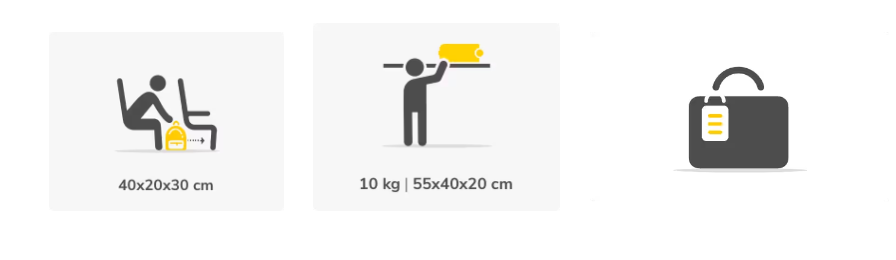 Bagaglio a mano: misure, cosa portare, cosa no