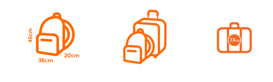 Bagaglio a mano: misure, cosa portare, cosa no