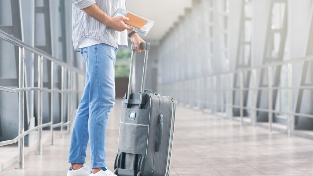 Documenti di viaggio in aeroporto